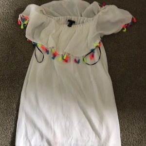 Xs off the shoulder dress